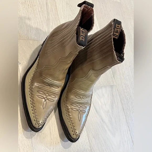 Vintage Denver Western Ankle Boots - Picture 6 of 9